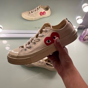 CDG Converse Taylor Heart